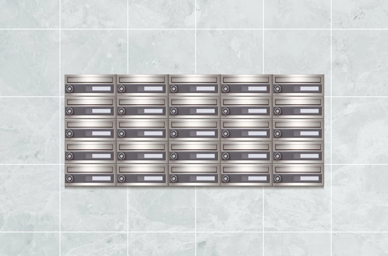 高級メールボックス設置例