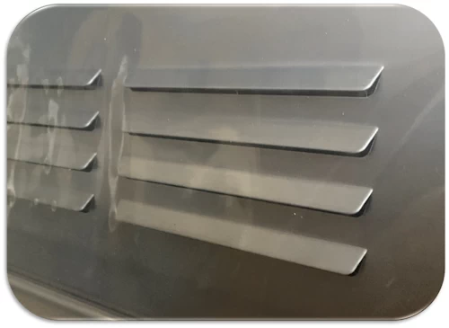 ランスルーバー加工（約W110*H12）