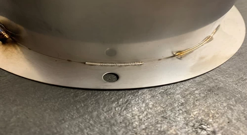 ファイバーレーザー溶接