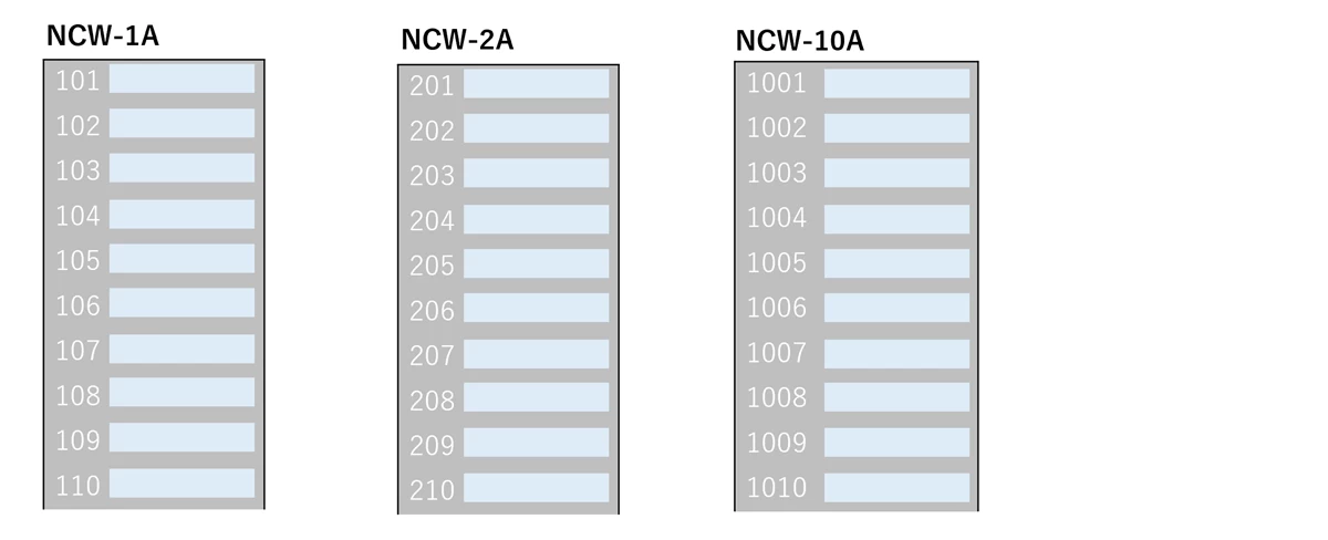 ルームナンバーカード
